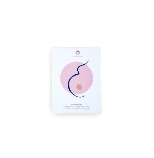 doos van inzichtkaarten zwanger