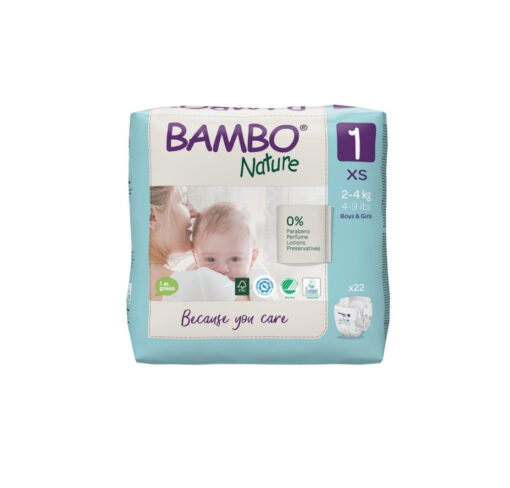 luiers newborn bambo nature