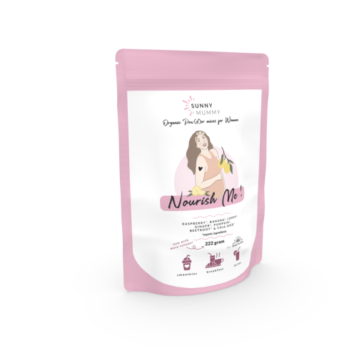 zijkant verpakking superfood poeder