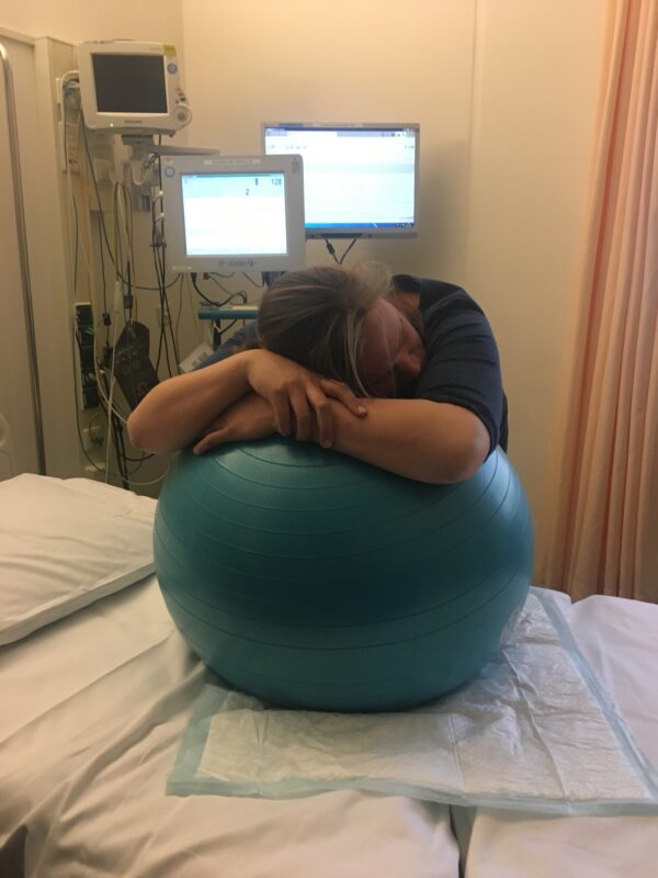 skippybal ziekenhuis bevalling