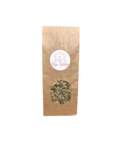biologische frambozenblad thee in papieren zakje