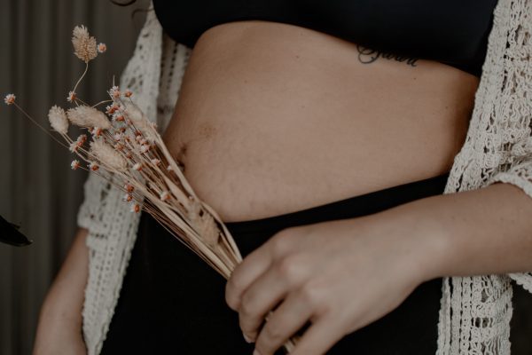 placenta buik vrouw