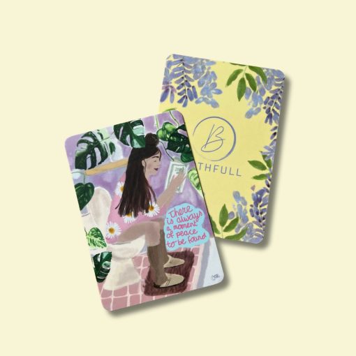 postpartum affirmation cards
