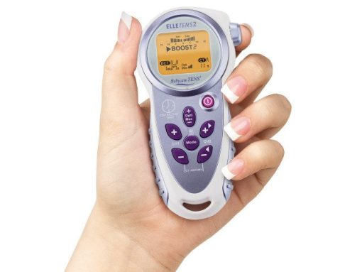 elle tens in de hand