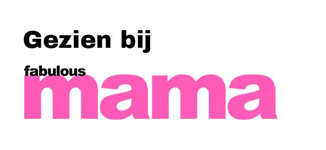 banner met tekst: gezien bij fabulous mama