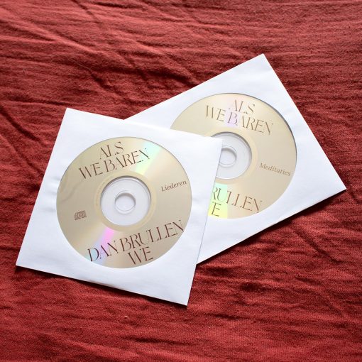 2 cd's behorend bij het boek als we baren dan brullen we